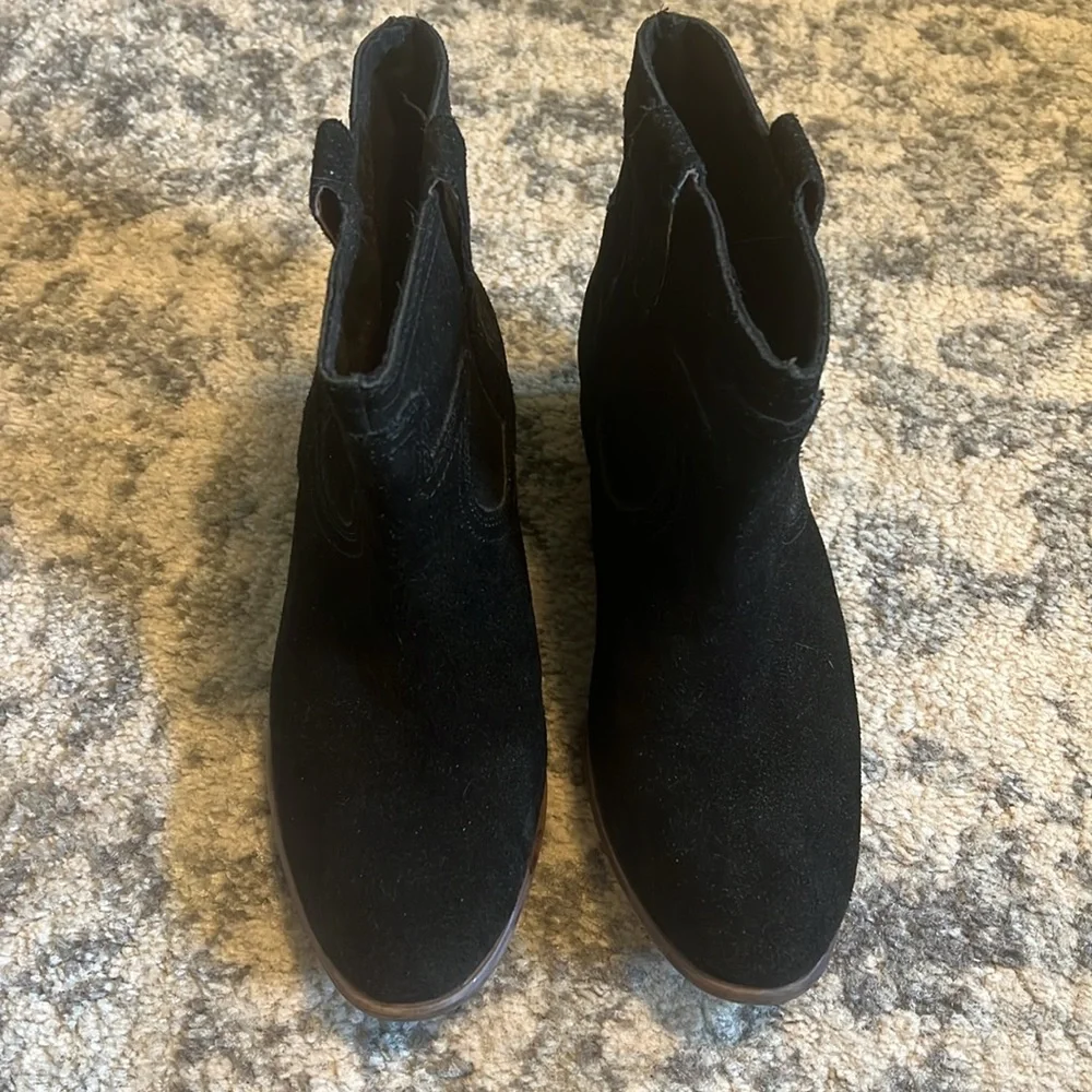 Lucky Brand Terra Rider Western Motorcycle Boots